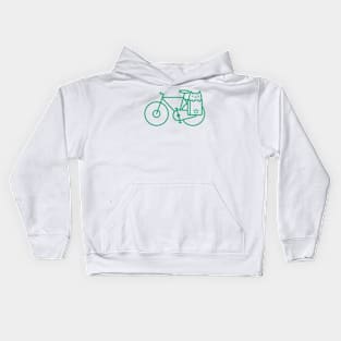Bike Cat Kids Hoodie
